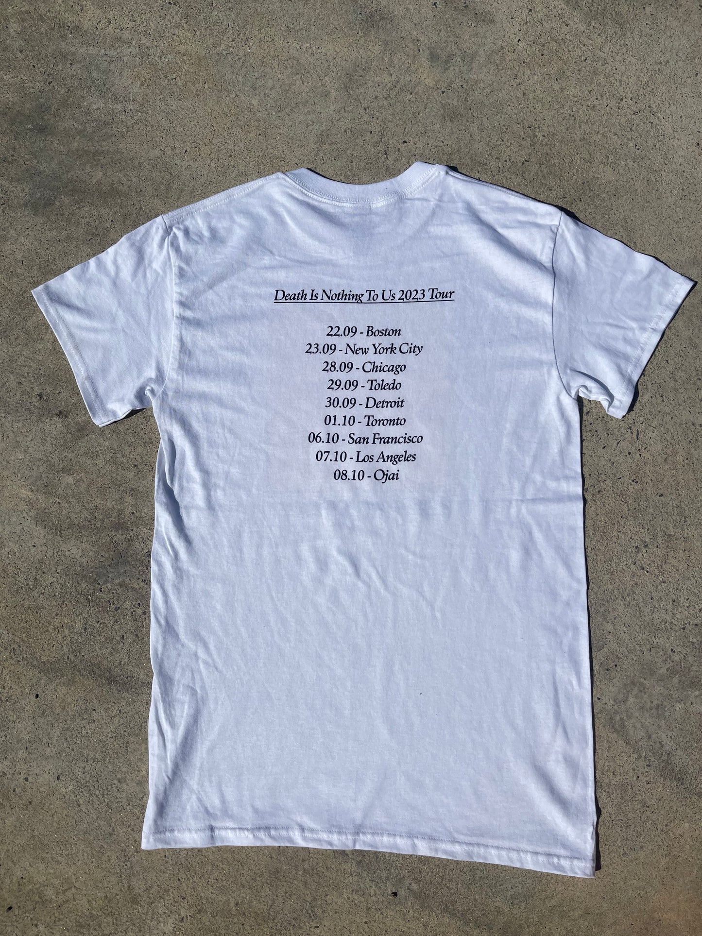DINTU RECORD RELEASE TOUR TEE ON SALE $10 only!